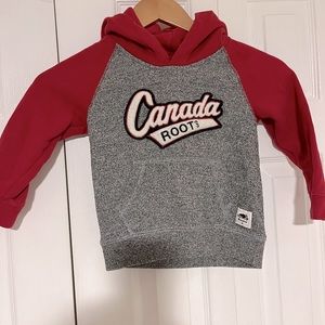 Roots Canada hoodie 4t